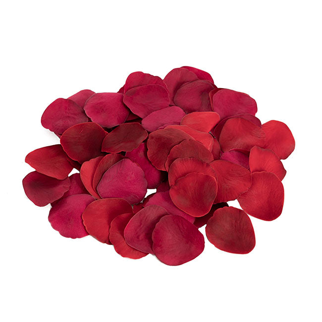 300 Silk Red Rose Petals