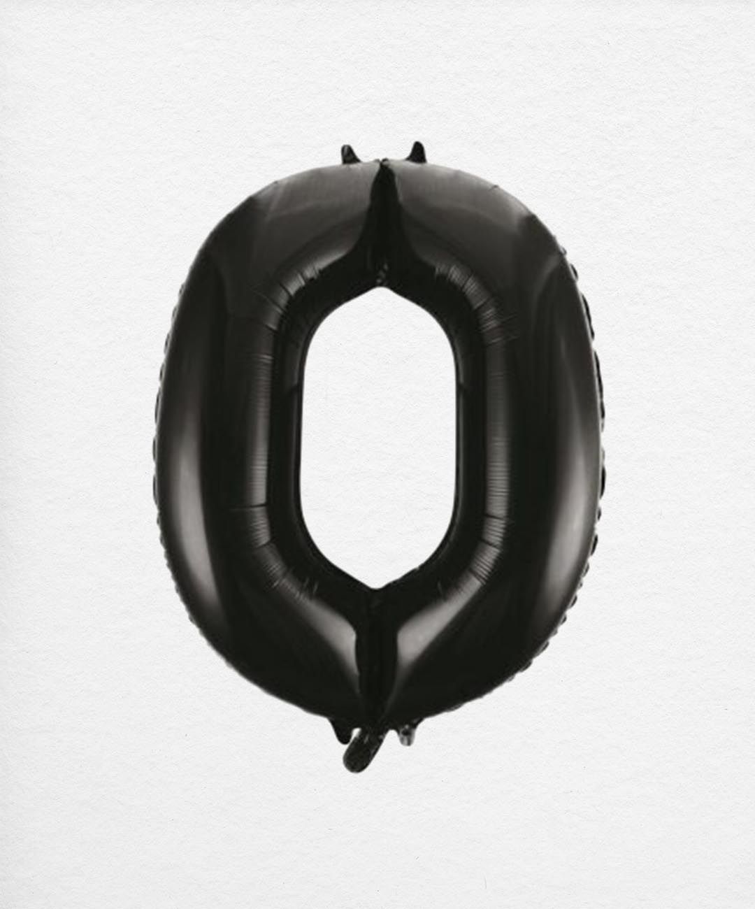 Foil Number 0 (Various Colours Available)