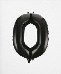 Foil Number 0 (Various Colours Available)