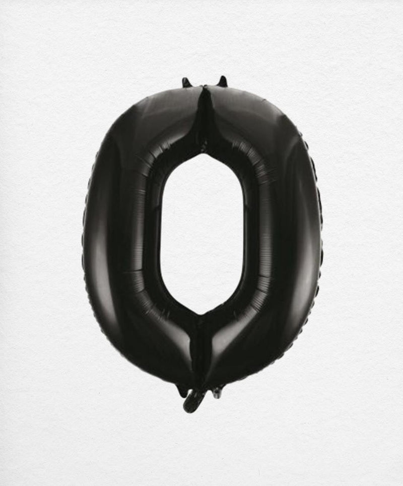 Foil Number 0 (Various Colours Available)