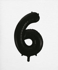 Foil Number 6 (Various Colours Available)