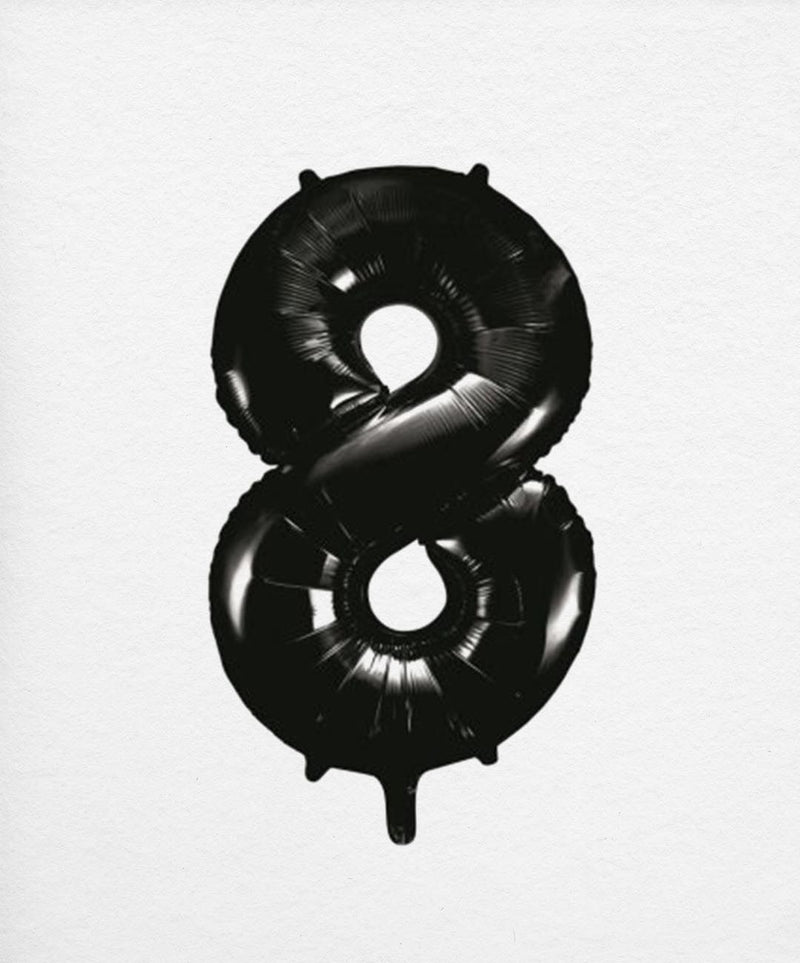 Foil Number 8 (Various Colours Available)
