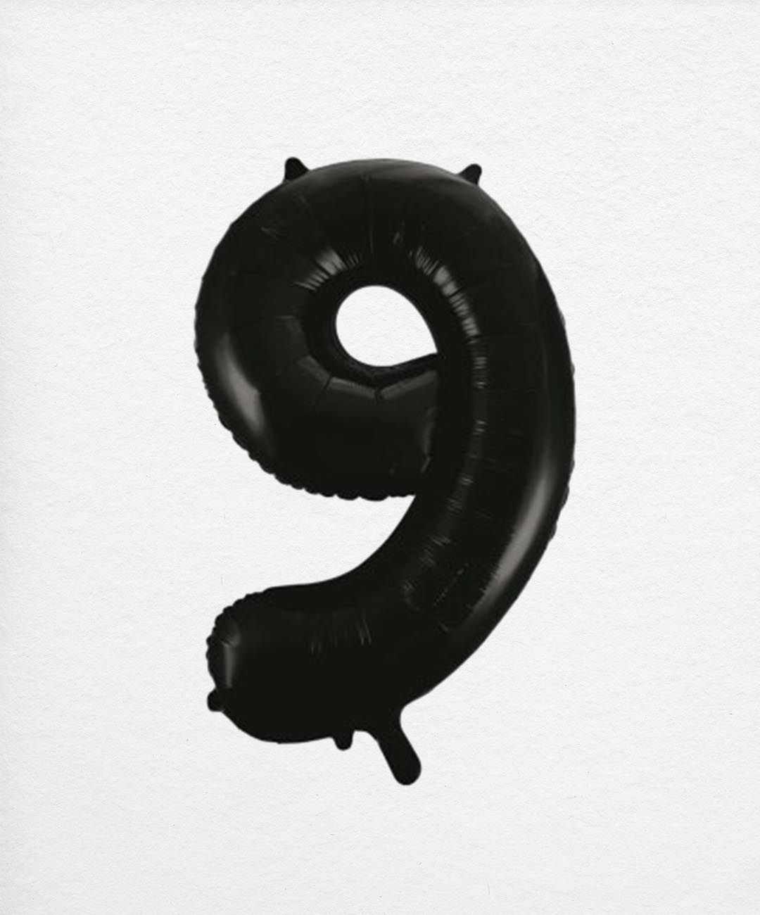 Foil Number 9 (Various Colours Available)