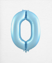 Foil Number 0 (Various Colours Available)