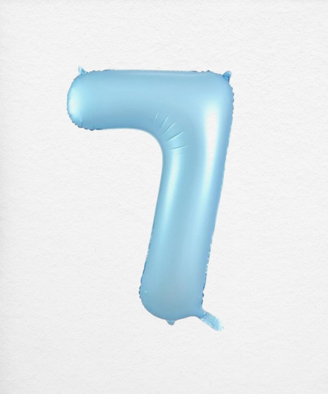 Foil Number 7 (Various Colours Available)