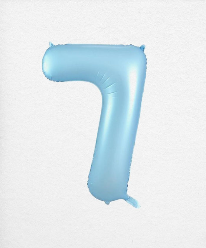 Foil Number 7 (Various Colours Available)