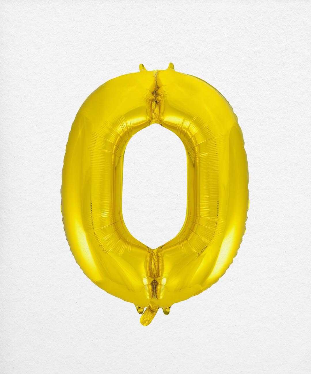 Foil Number 0 (Various Colours Available)
