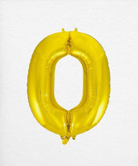 Foil Number 0 (Various Colours Available)