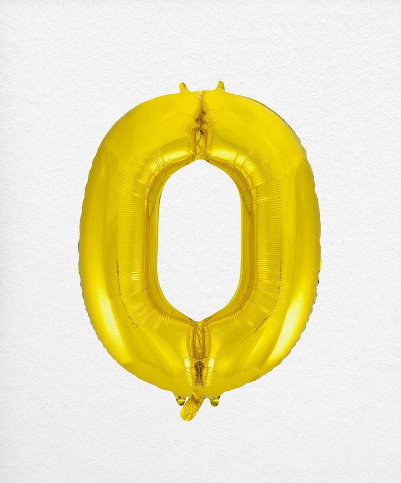 Foil Number 0 (Various Colours Available)