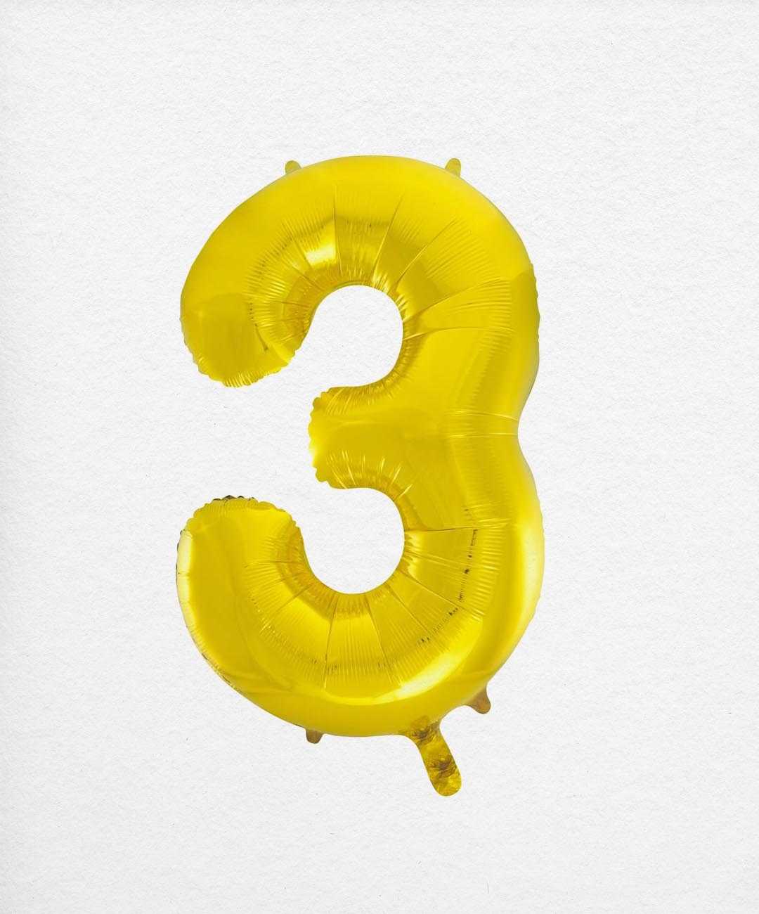 Foil Number 3 (Various Colours Available)