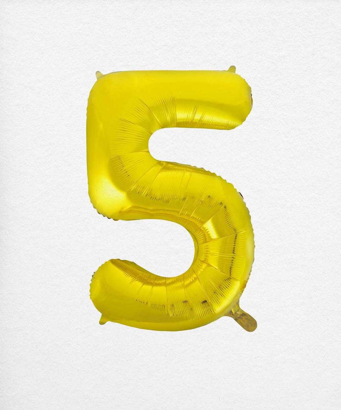 Foil Number 5 (Various Colours Available)