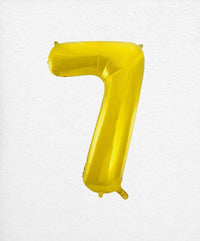 Foil Number 7 (Various Colours Available)
