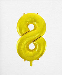 Foil Number 8 (Various Colours Available)