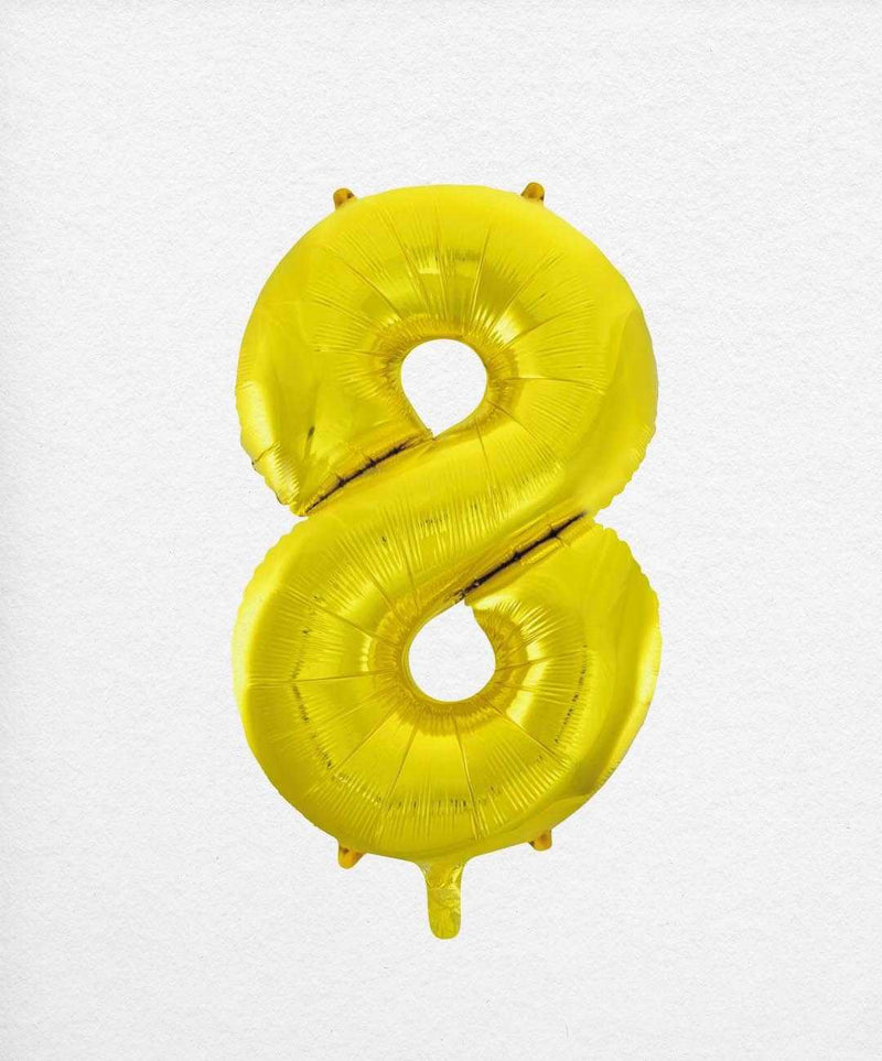 Foil Number 8 (Various Colours Available)
