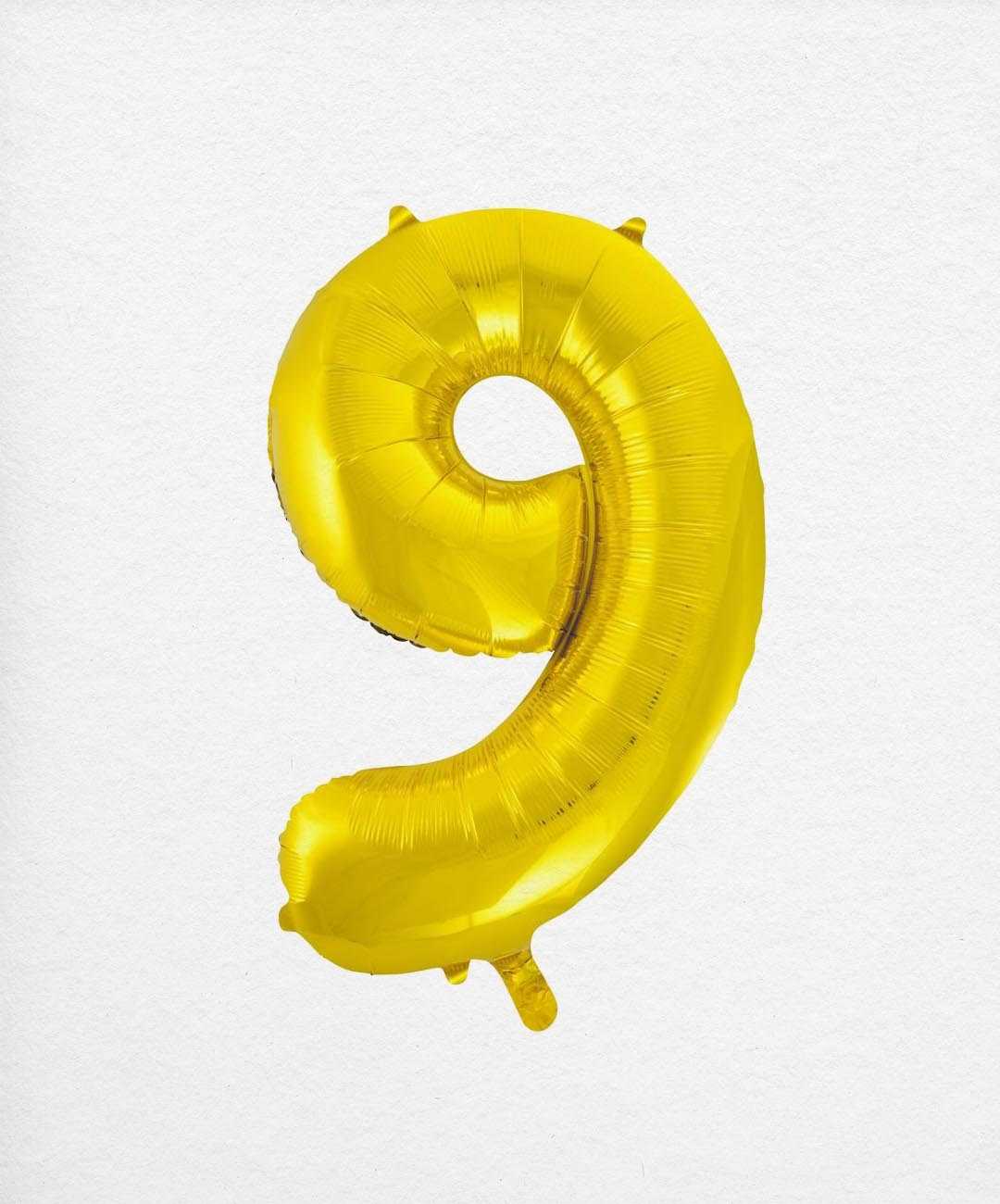 Foil Number 9 (Various Colours Available)
