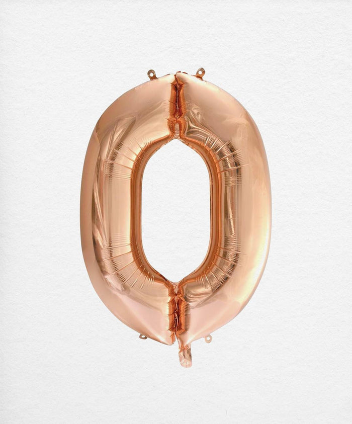 Foil Number 0 (Various Colours Available)