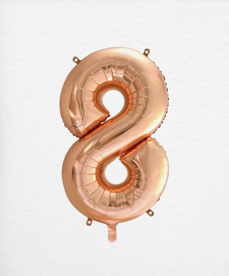 Foil Number 8 (Various Colours Available)