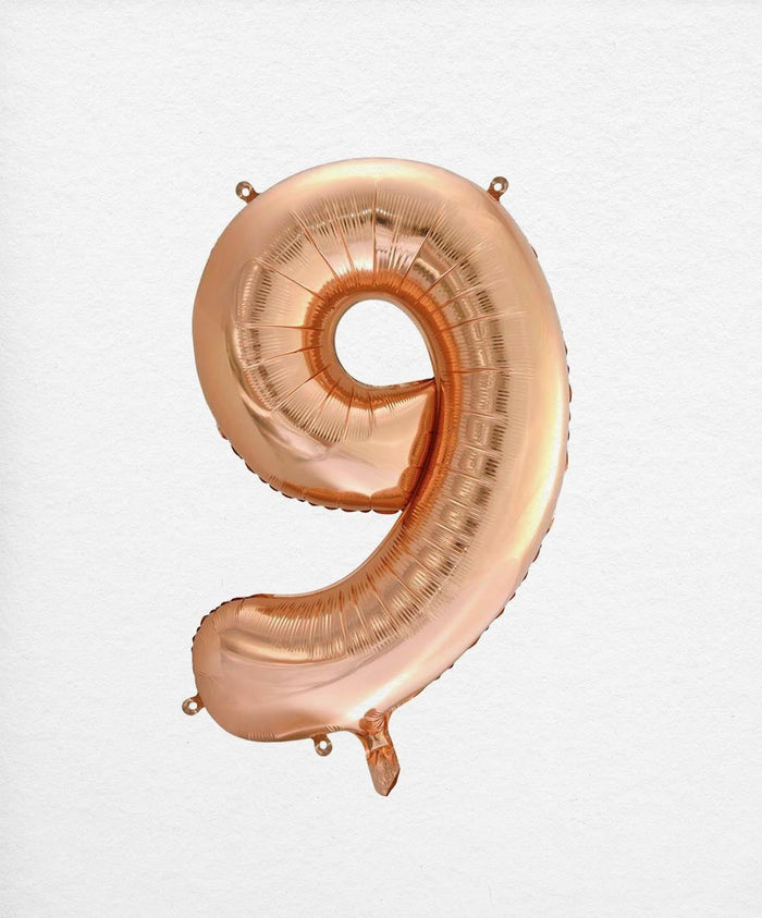 Foil Number 9 (Various Colours Available)