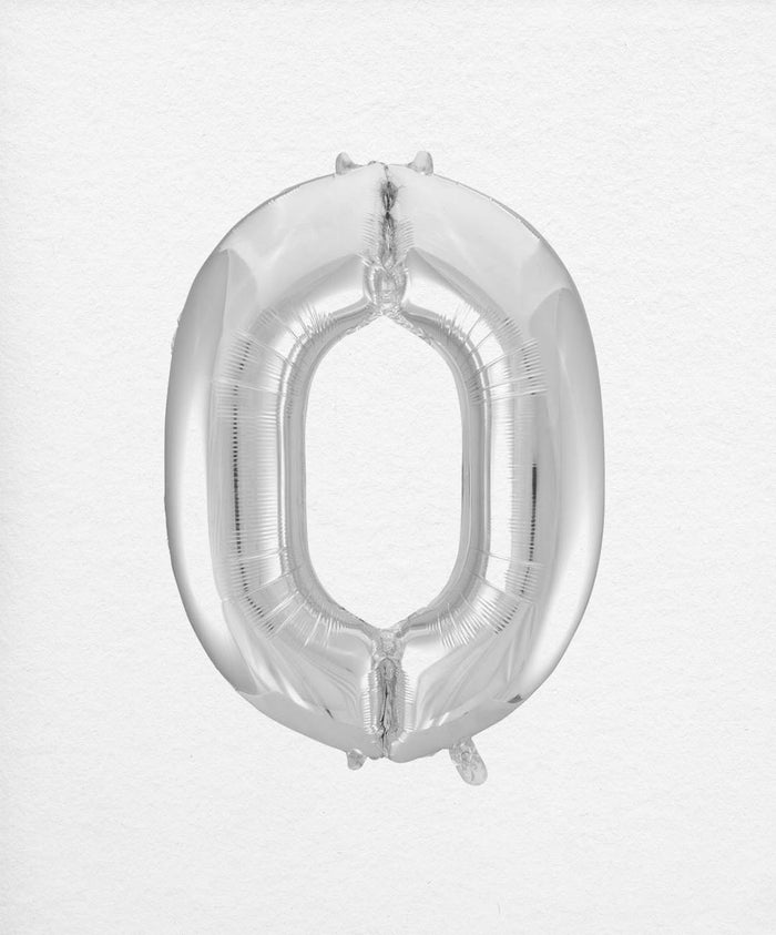 Foil Number 0 (Various Colours Available)