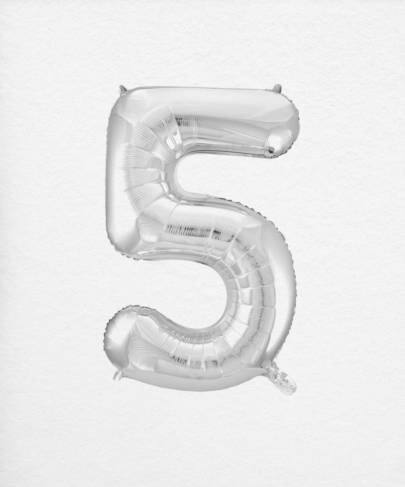 Foil Number 5 (Various Colours Available)