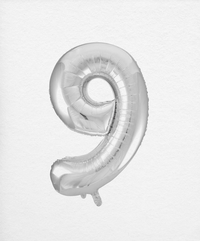 Foil Number 9 (Various Colours Available)
