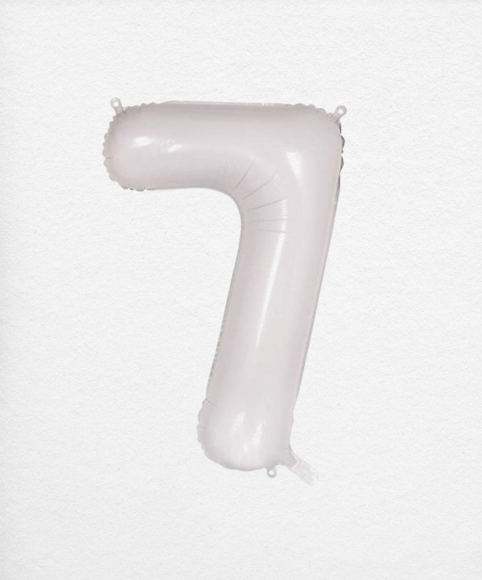 Foil Number 7 (Various Colours Available)