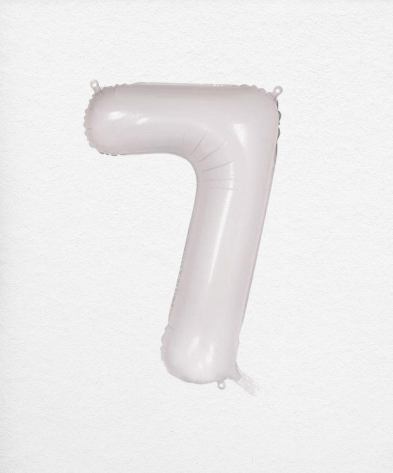 Foil Number 7 (Various Colours Available)
