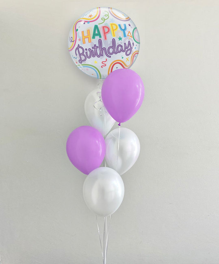 'Happy Birthday' Bubble Bouquet