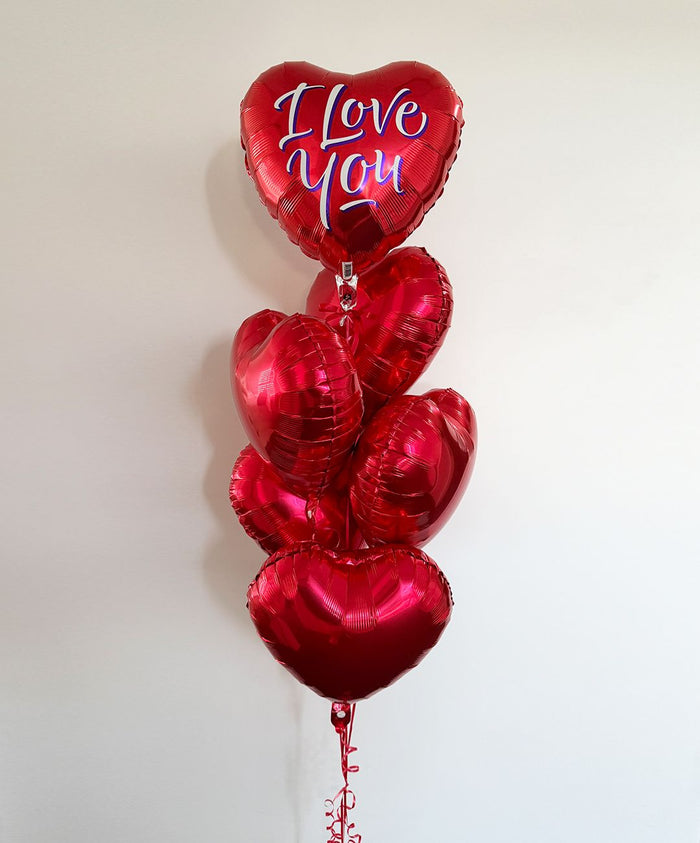 'I Heart You' Balloon Bouquet