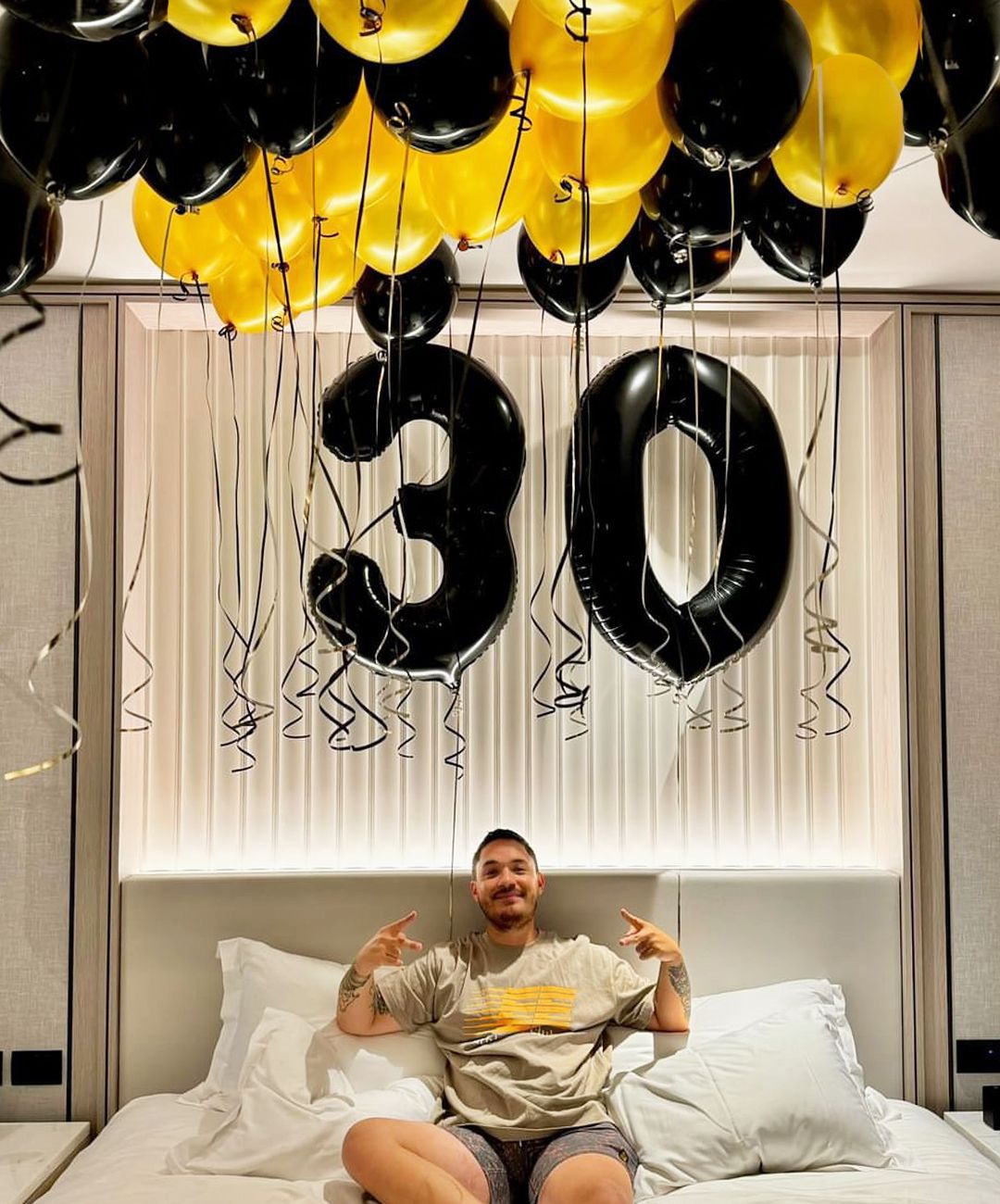 Suite Birthday Set Up