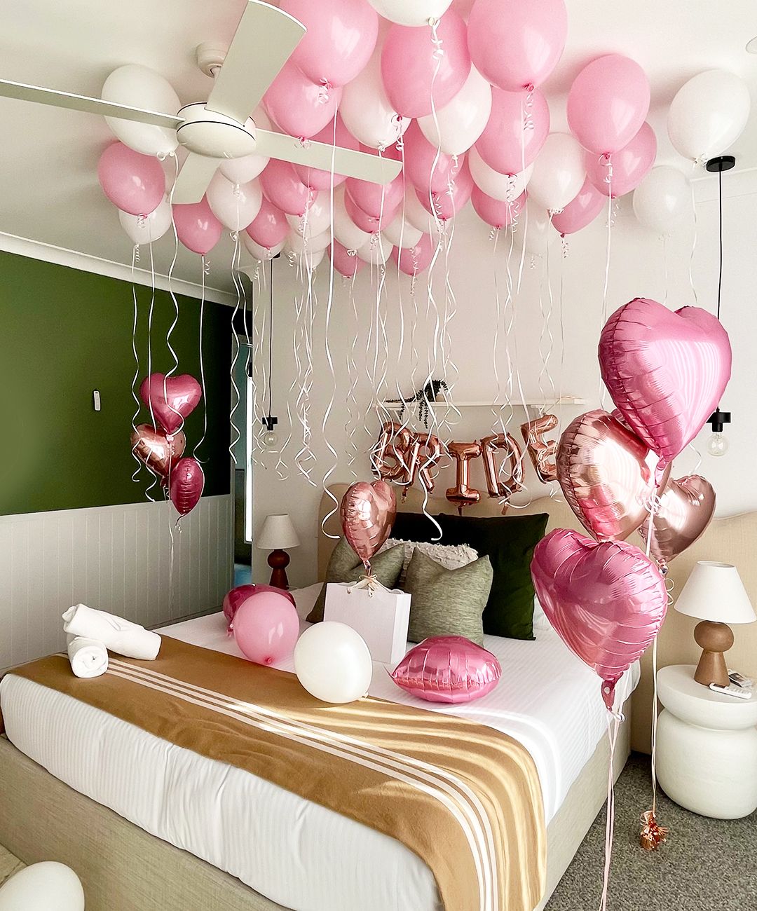 Suite Bride Set Up