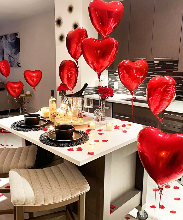 Suite Heart Set Up