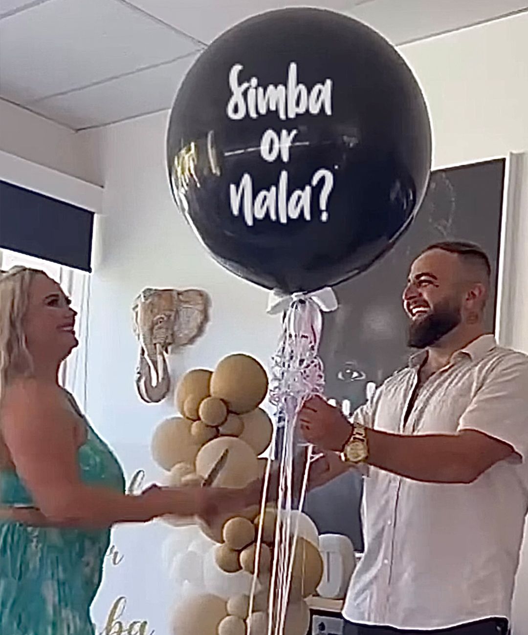 Gender Reveal Black & White
