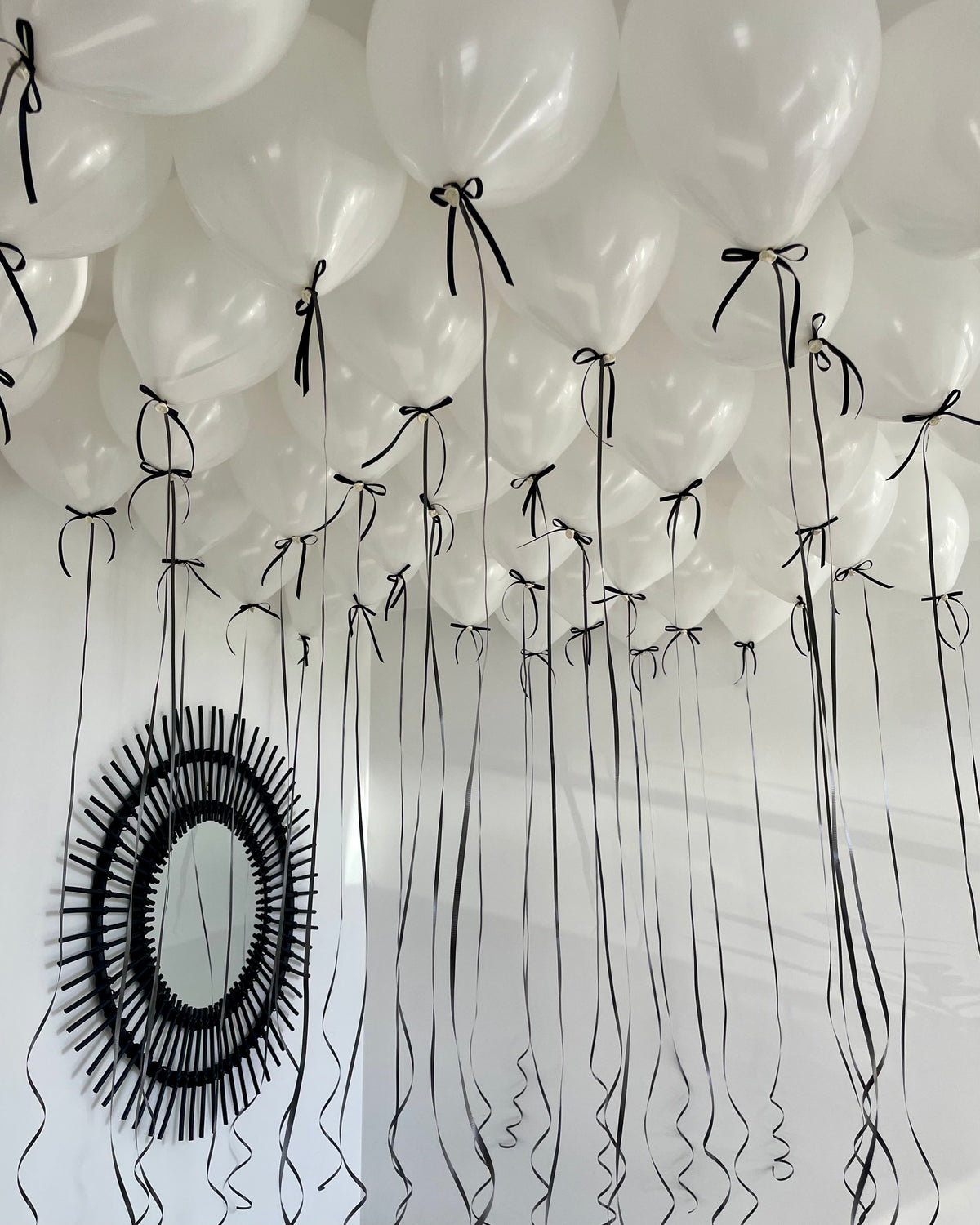 Satin Ribbon Balloon Bow