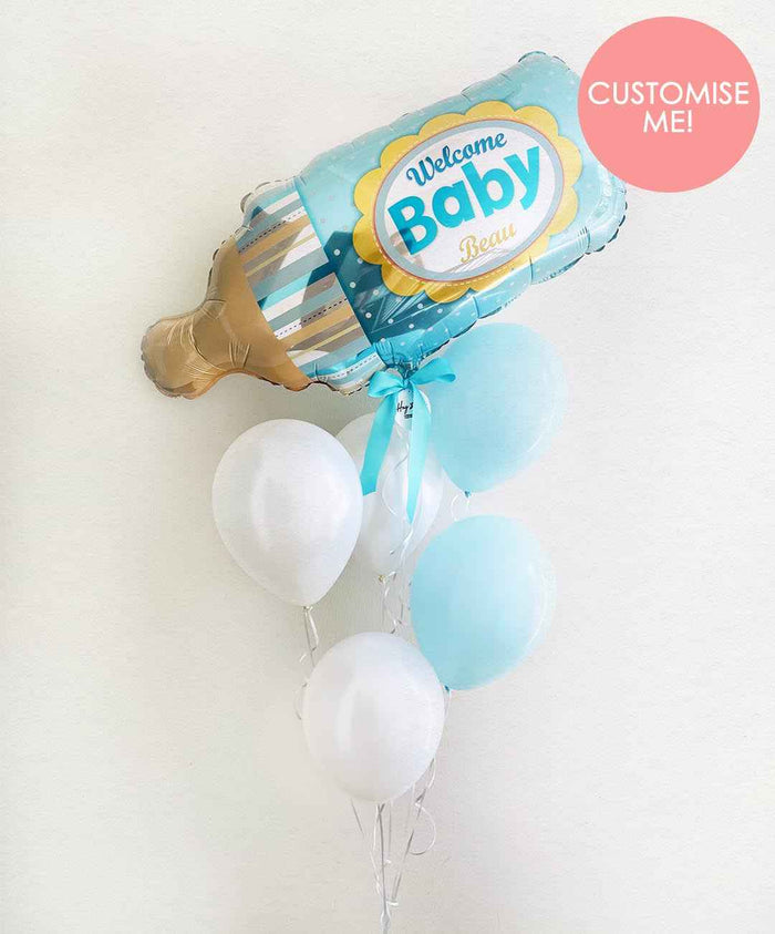 'Welcome Baby' Boy Bouquet [LAST ONE!]